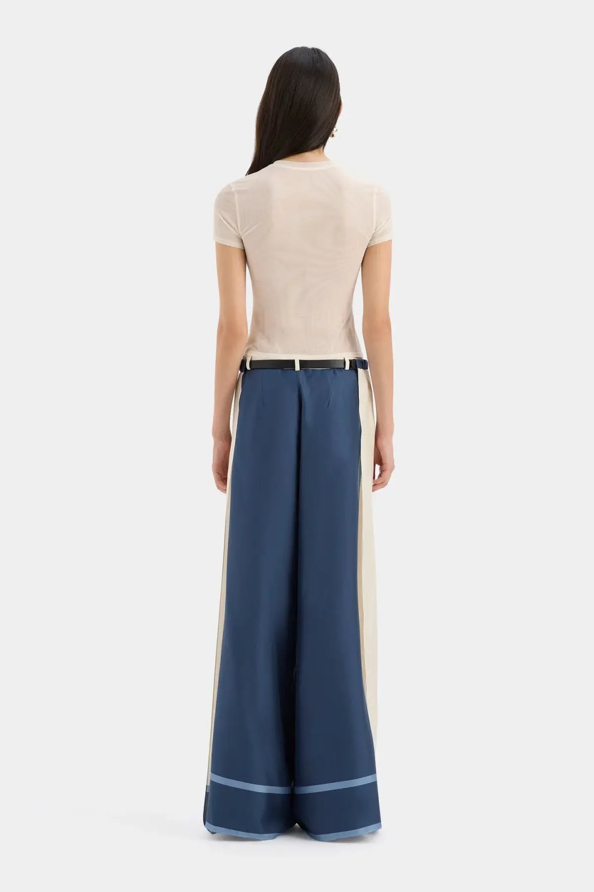 Sir the Label Dazed Wrap Halter Mini and Belted Pant Set in Studio Print Size 0/Au 6 photo 3