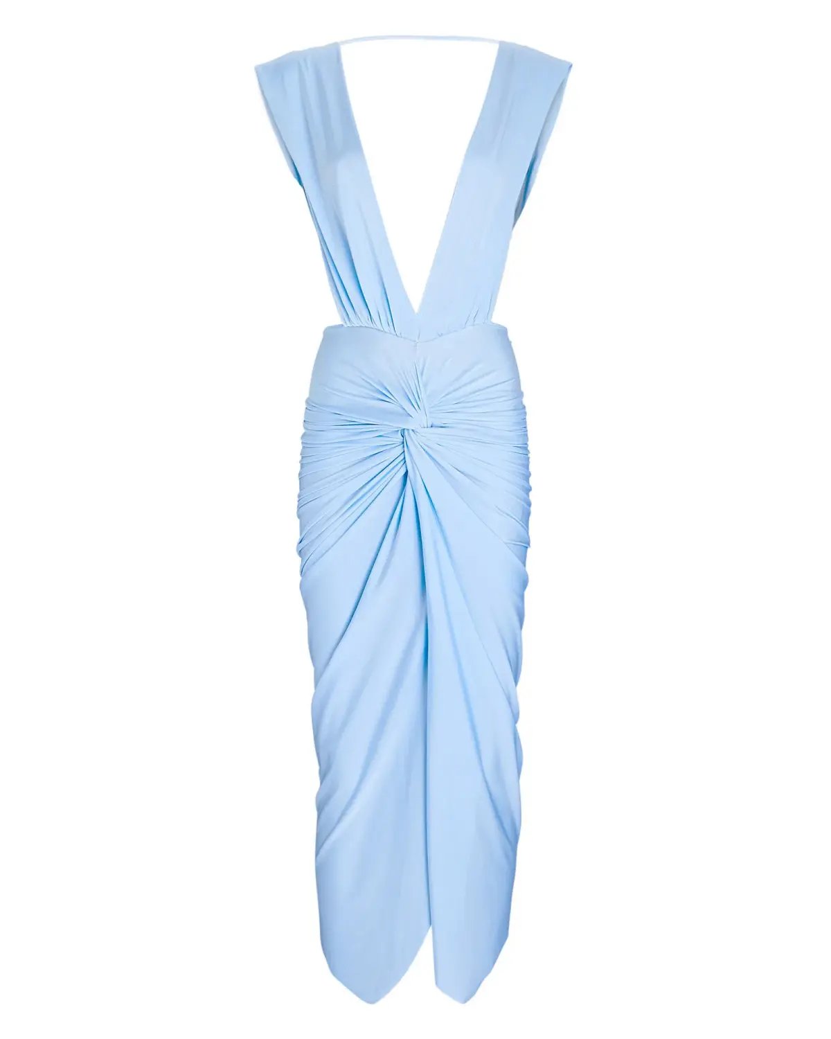 Baobab Mia Open Back Midi Dress Sky Size 6 photo 3