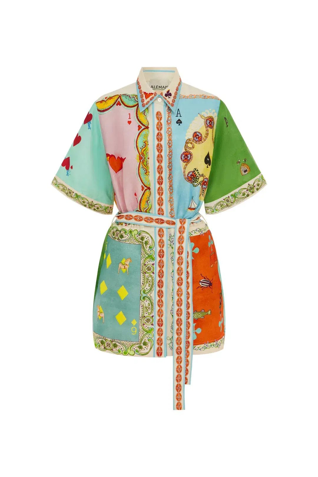 Alemais Rummy Mini Dress Multi Size 14 photo 7