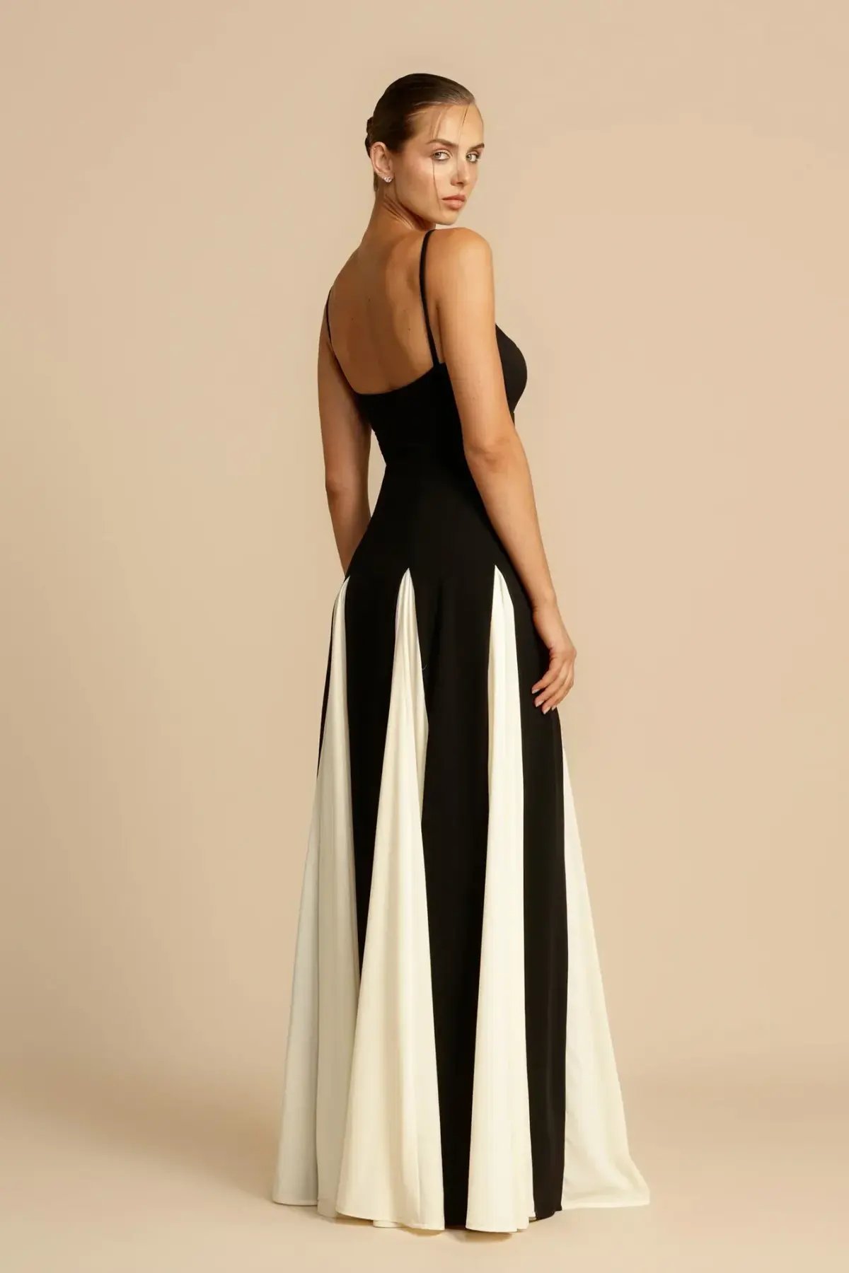 Arcina Ori Paloma Dress Black/White Size 10 photo 4