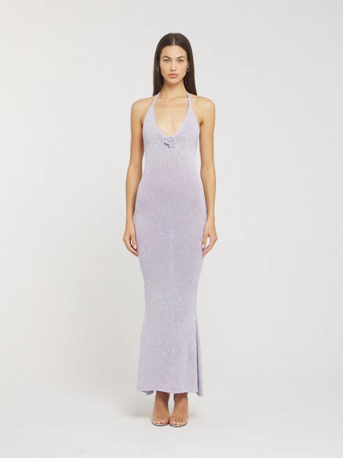 Asta Resort Daphne Dress in Lavender Sequin photo 3