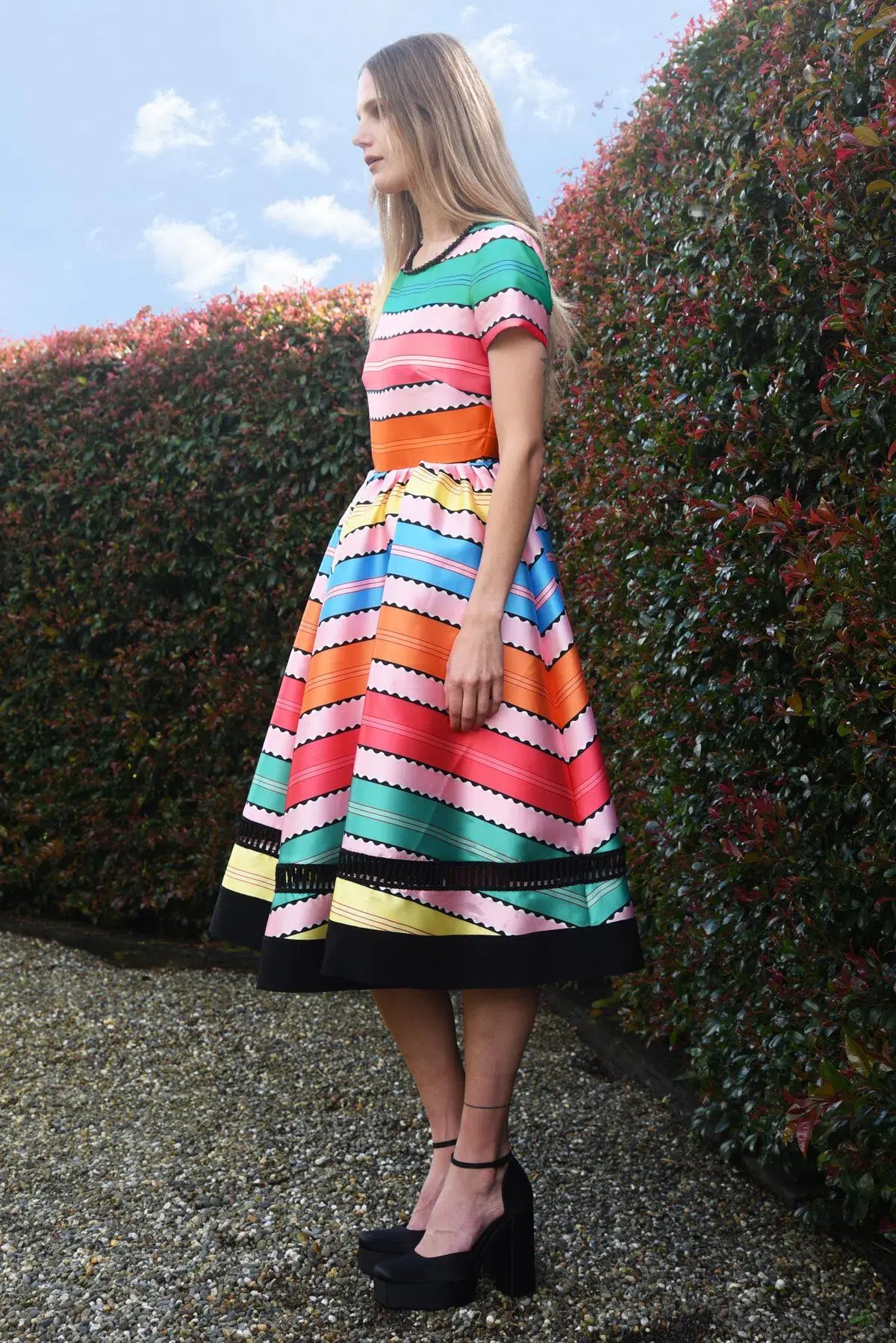 Trelise Cooper This Dress Is Mine Midi Dress Multi Size 12 photo 2