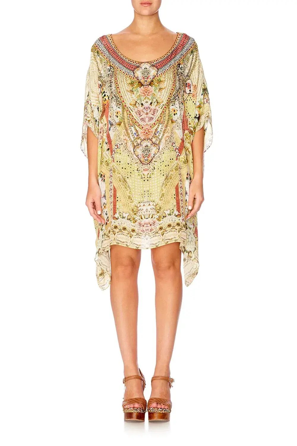 Camilla My Summer Love Short Round Neck Kaftan Print One Size photo 2