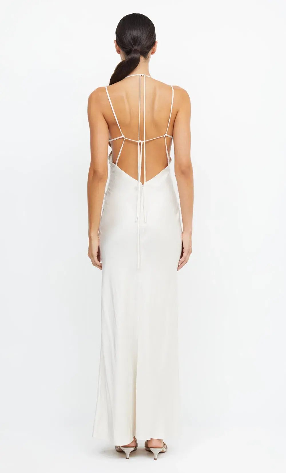 Bec & Bridge Adore Tie Maxi Dress Cream Size S / AU 8 photo 2