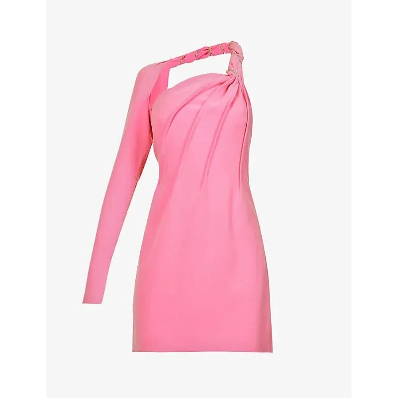 Rachel Gilbert Claudio Mini Dress Pink Size 4 / AU 14 photo 3