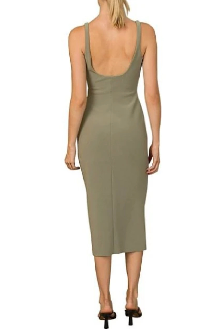 BEC & BRIDGE PALOMA MIDI DRESS - SAGE photo 4