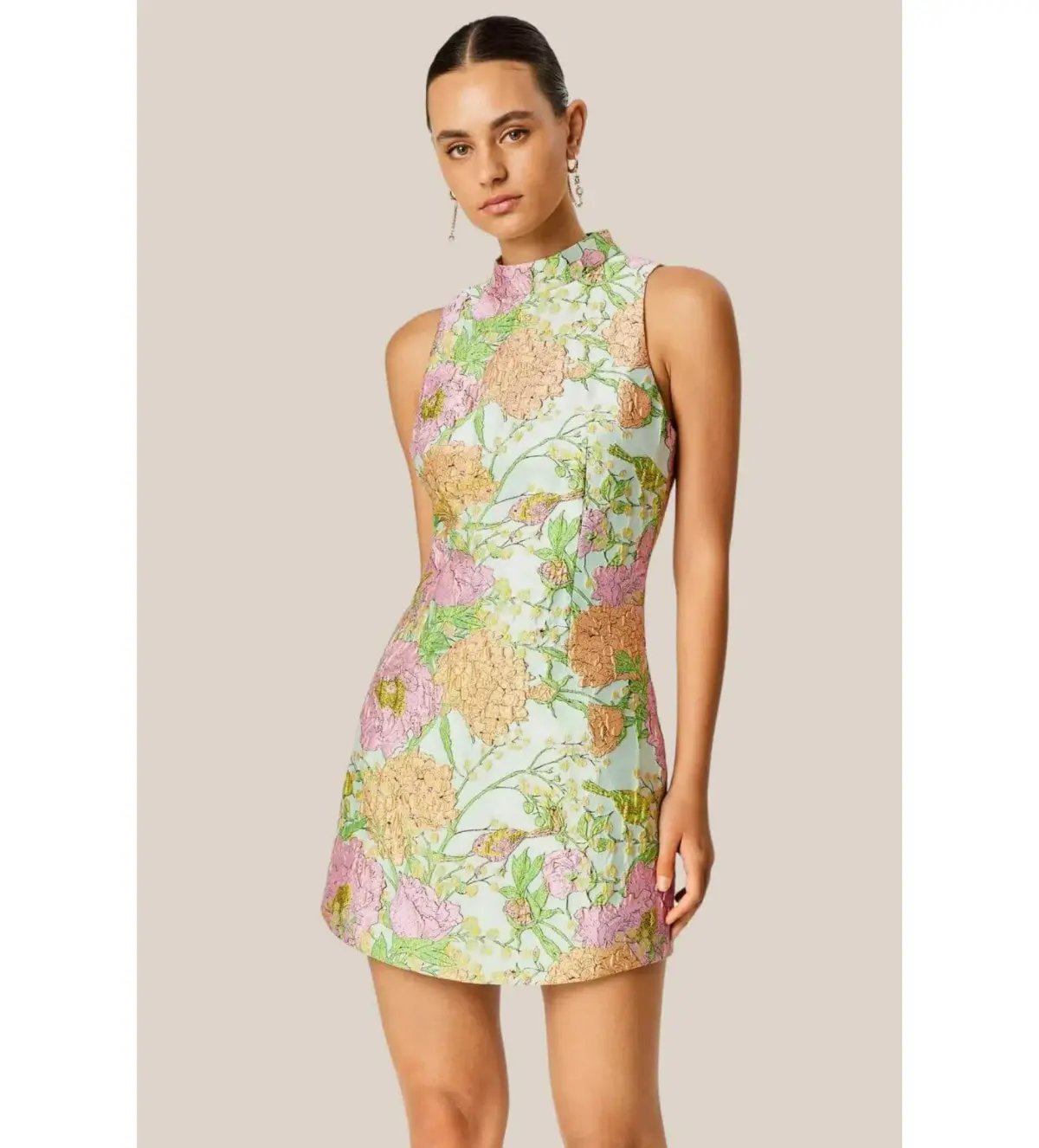 Elliatt The Sunbeam Mini Dress Floral Size AU 14 photo 2