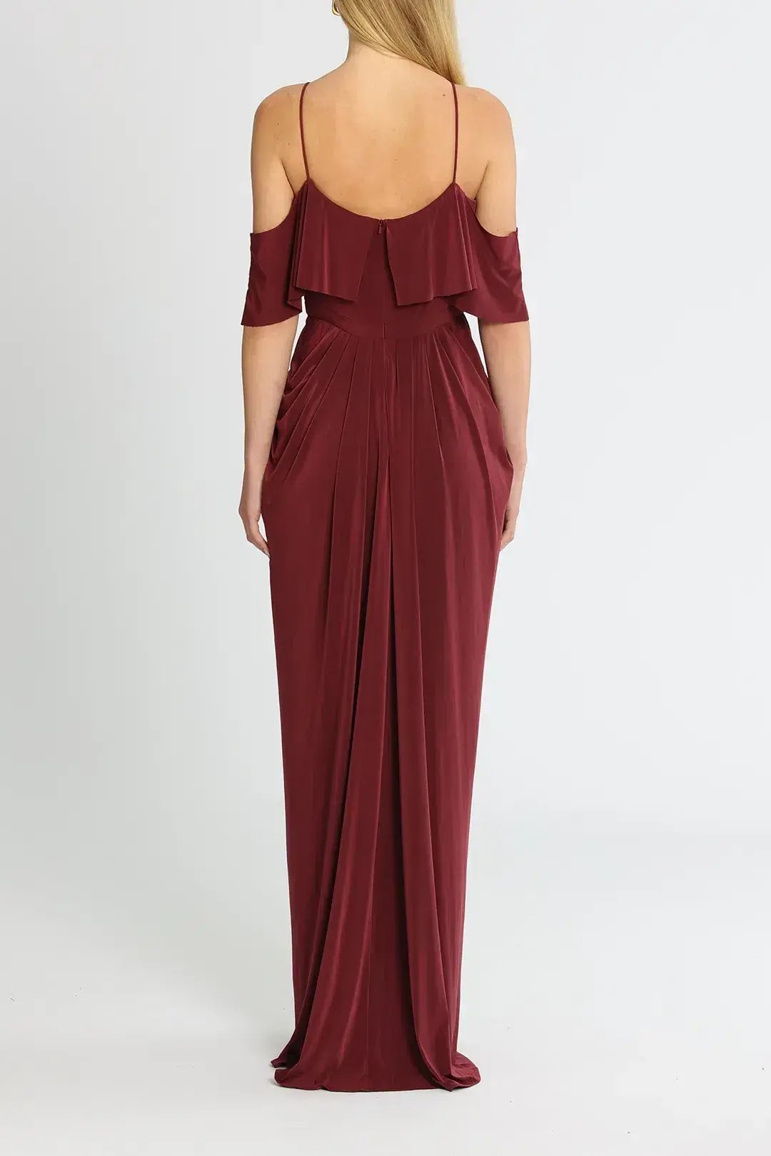 Tania Olsen Arianna Gown in Wine Size 10 photo 3