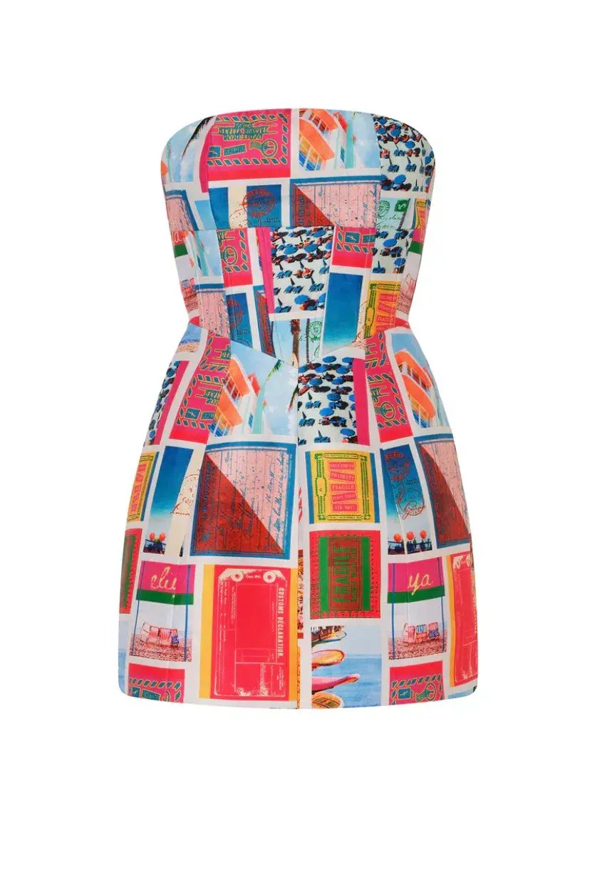 Eliya The Label Messina Mini Dress Multi Size S / AU 8 photo 4