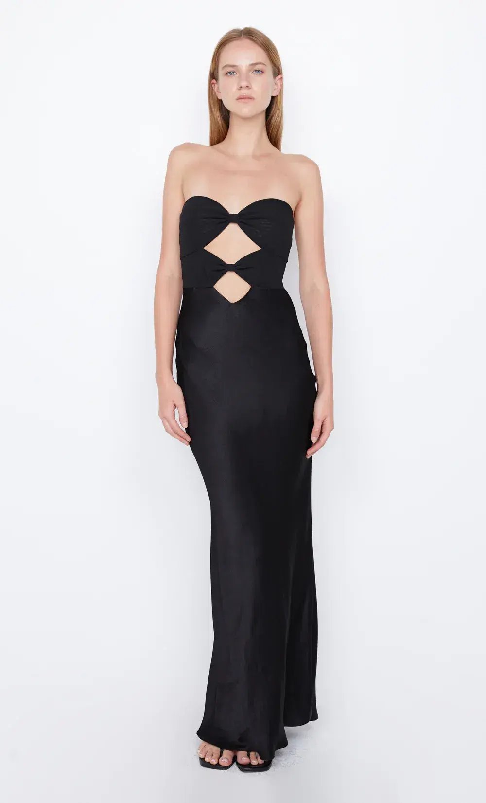 Bec & Bridge Halle Strapless Dress Black Size 6 photo 2