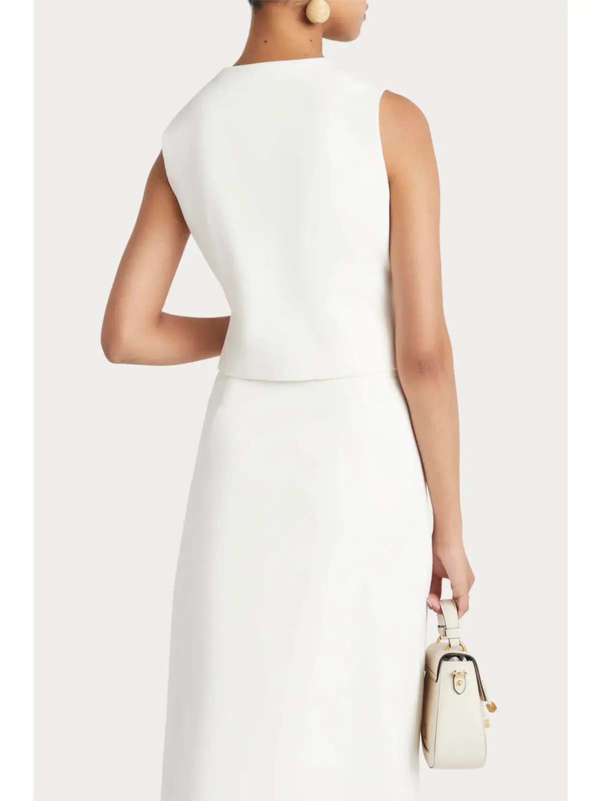 Husk Maya Waistcoat & Skirt in White Size AU 8 photo 3