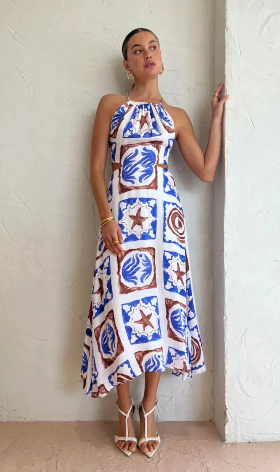 Roame Jude Dress Print Size 2/AU 10 photo 3