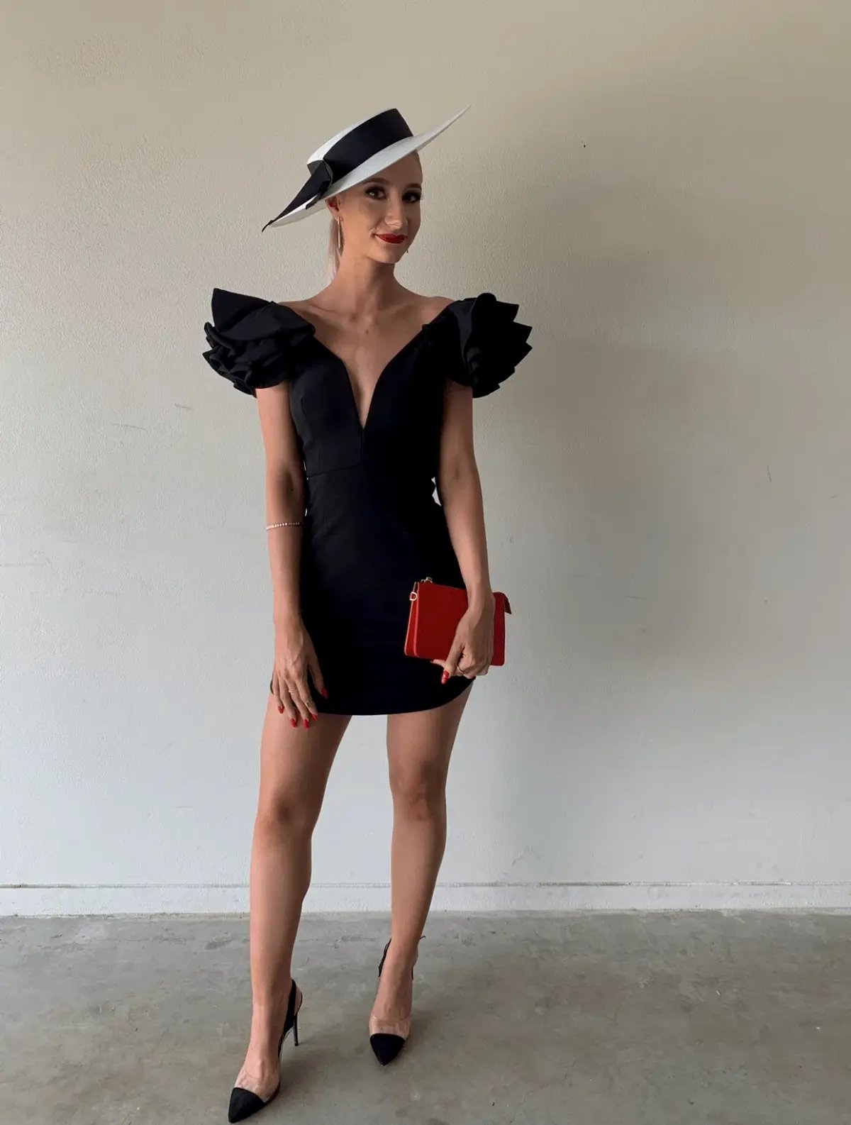 Sheike Rihanna Mini Dress Black Size 6 photo 2