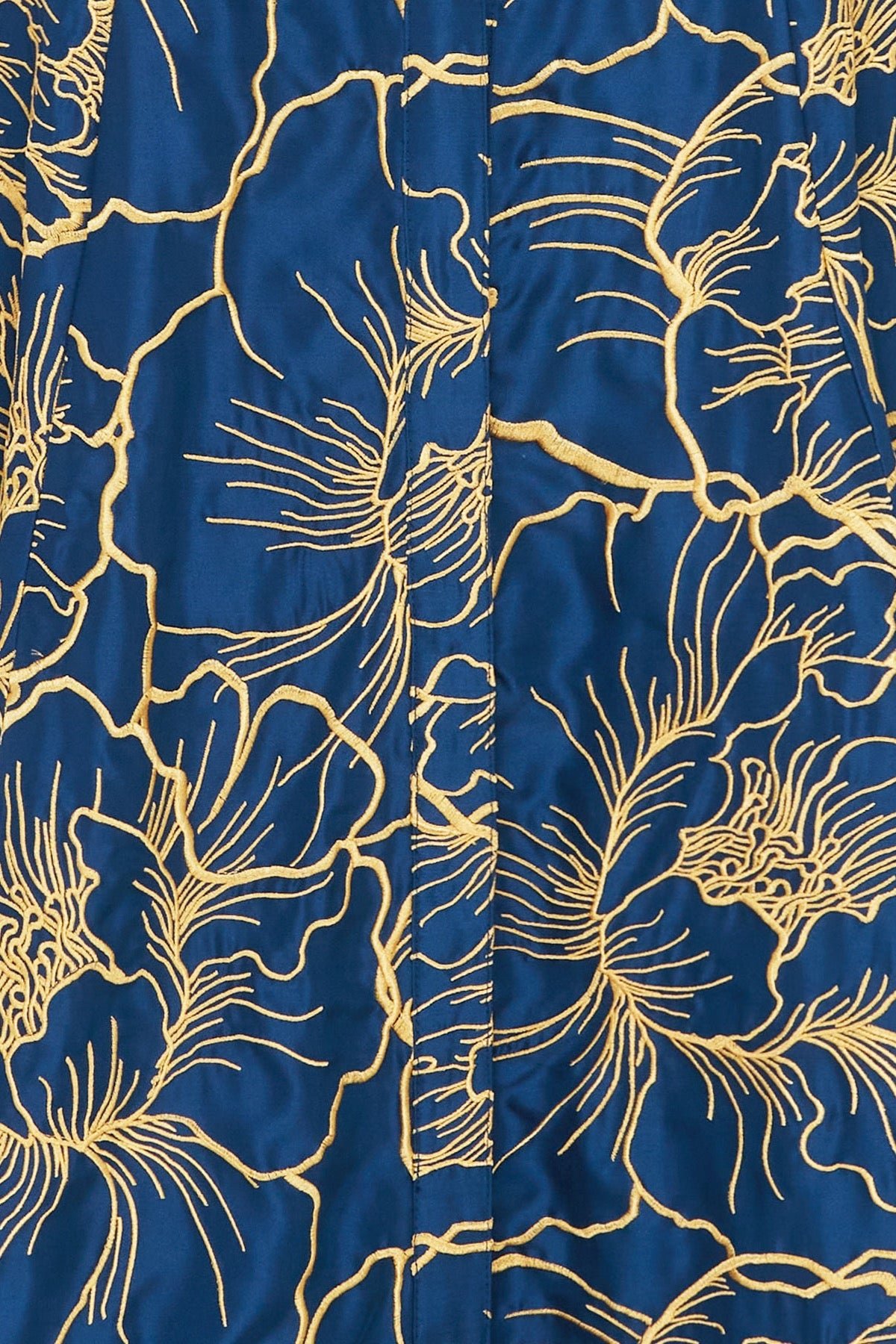 LEO LIN EZRA MIDI DRESS - MARINE BLUE photo 5