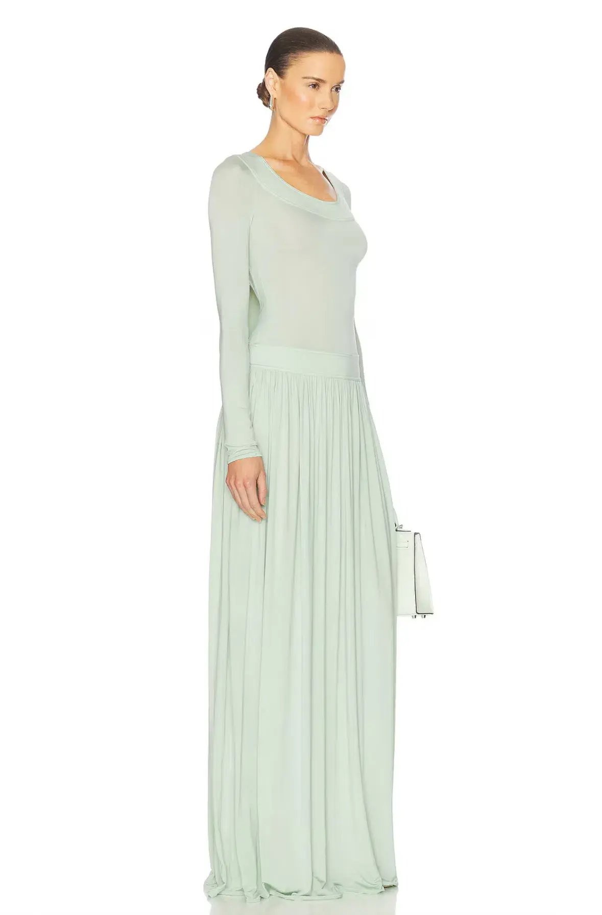 Helsa Aesther Jersey Dress Seafoam Green Size S / AU 8 photo 2
