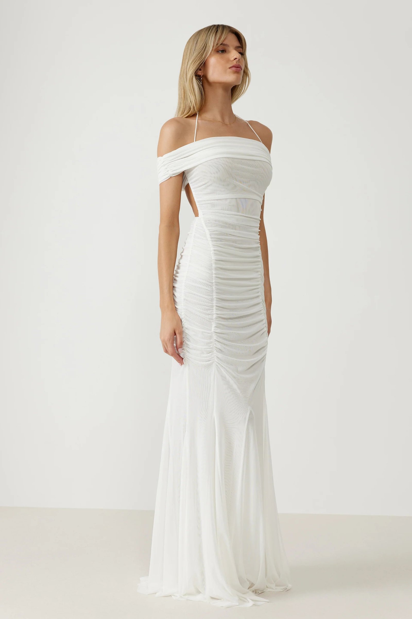 LEXI LIVIA DRESS - WHITE photo 10