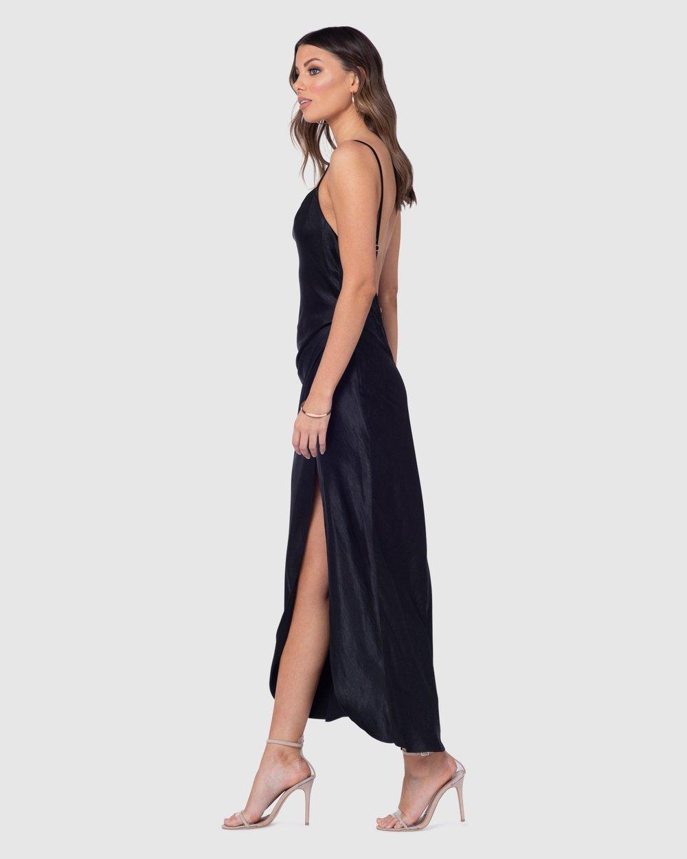 PILGRIM ALLURE SATIN GOWN - SIZE 6 photo 2