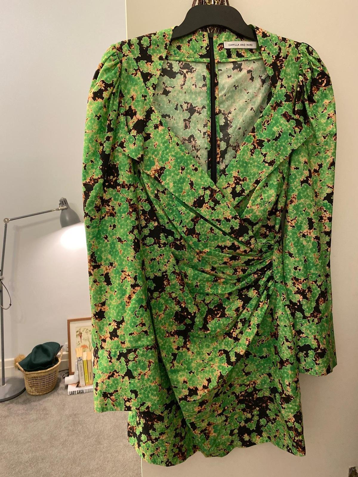CAMILLA AND MARC OCEO MINI WRAPDRESS photo 6