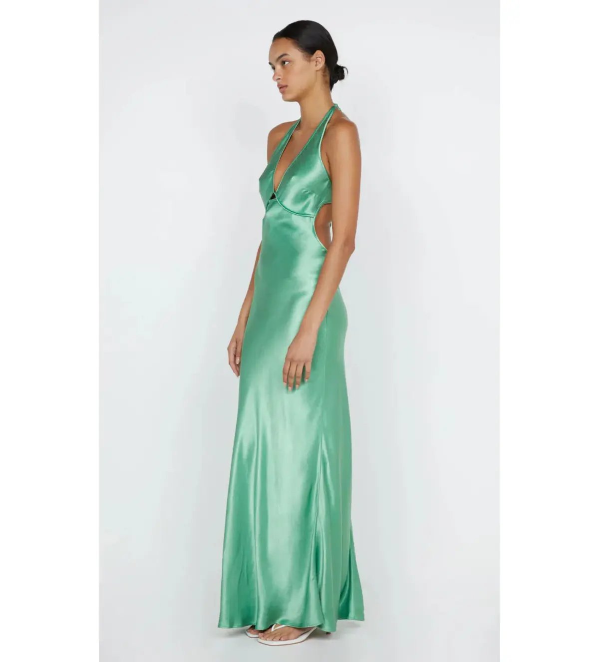 Bec & Bridge Zariah Halter Dress Green Apple Size AU 6 photo 2