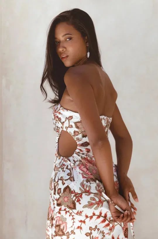 Sonya Moda Dima Dress Paisley Print Size AU 8 photo 3