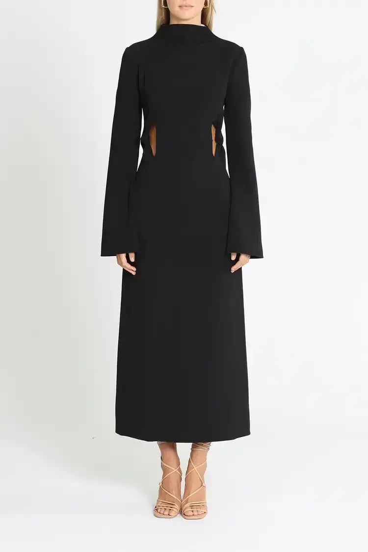 Camilla and Marc Knight Dress in Black Size 8 photo 2