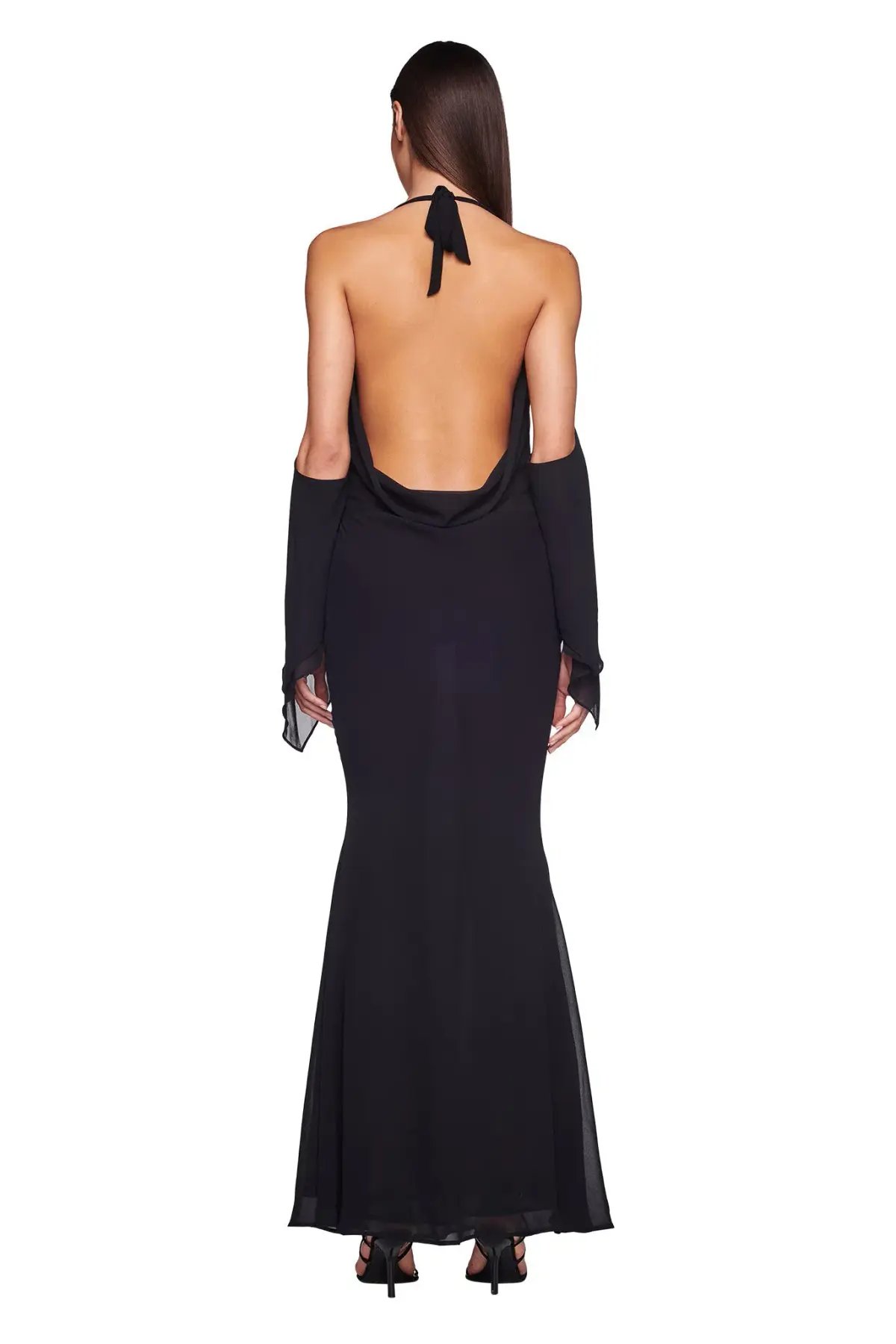 I.AM.GIA Rosanna Maxi Dress in Black Size 8 photo 5