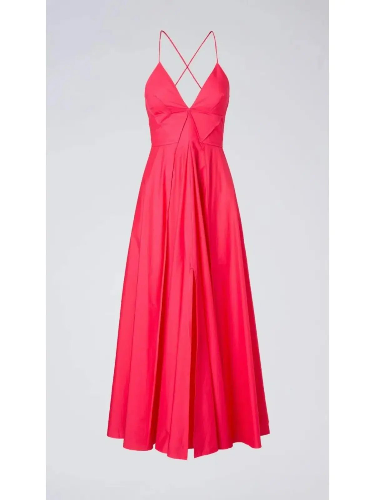Scanlan Theodore Parachute Cotton Strappy Dress Fuchsia Size AU 10 photo 3