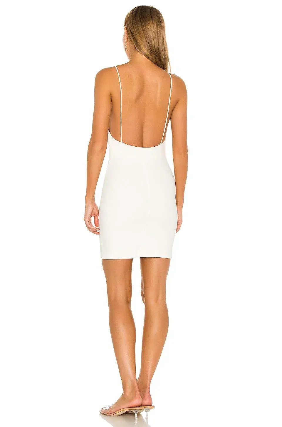 Bec & Bridge Maddison Boat Neck Mini Dress  Ivory Size 10 photo 3