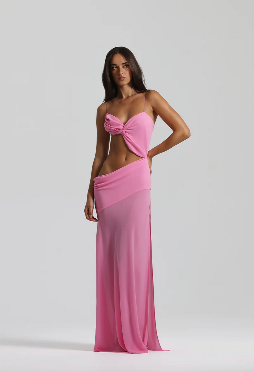 Natalie Rolt Dahlia Gown - Candy Pink photo 2