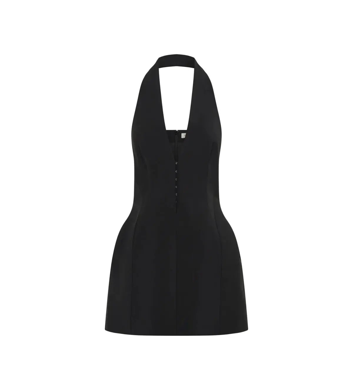 Camilla and Marc Petra Halterneck Mini Dress Black Size 10 photo 7