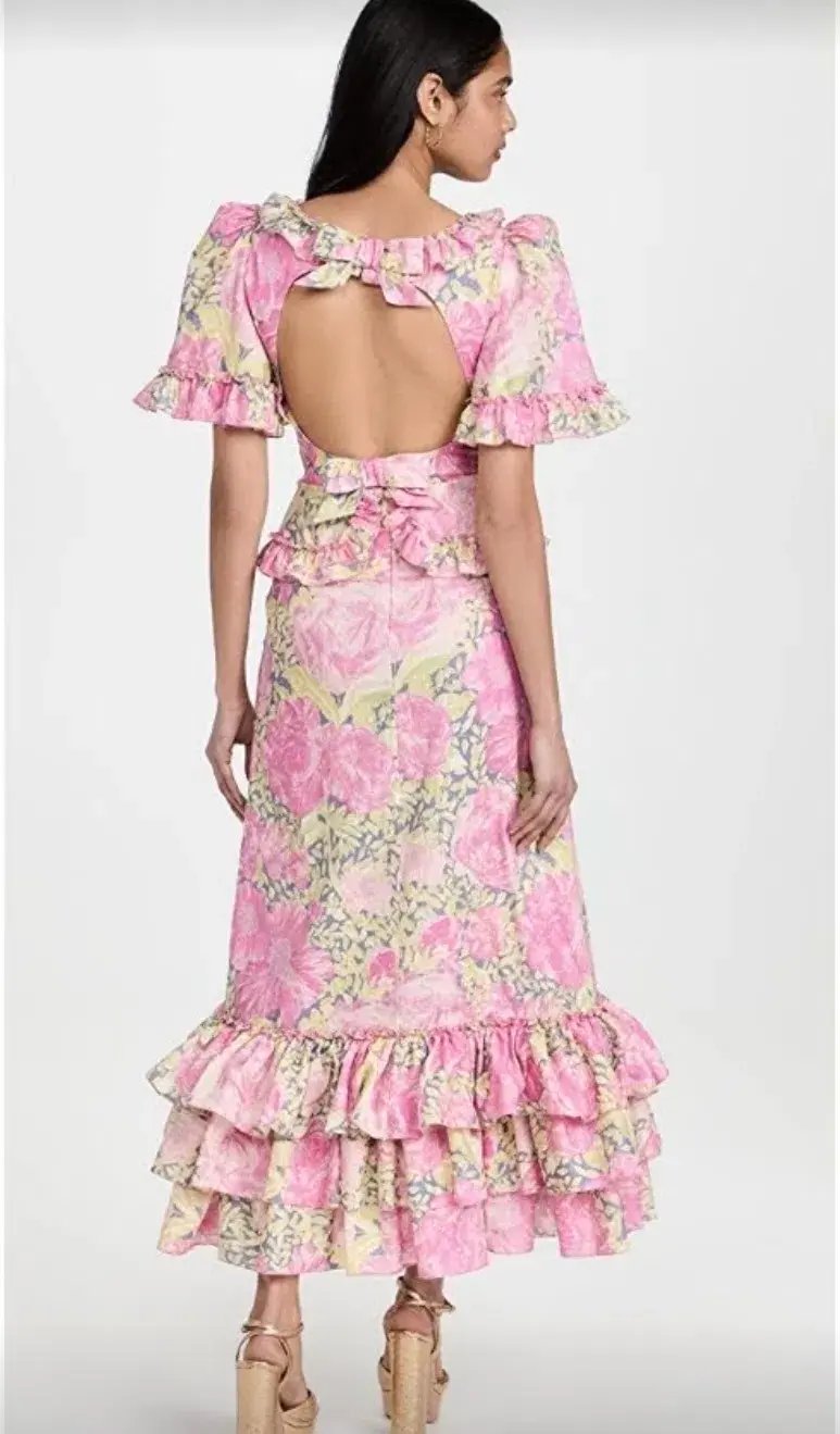 The Vampires Wife Heidi Dress Floral Size 12 photo 2