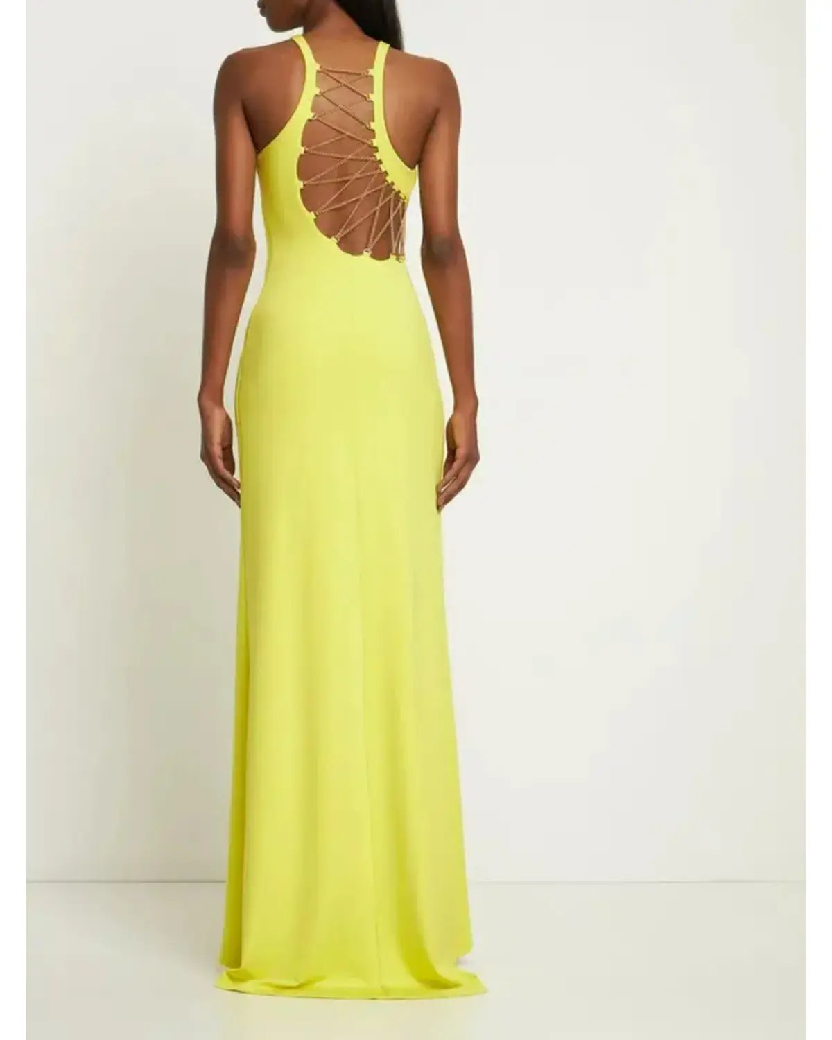 Natalie Rolt Angelica Gown Lemon Yellow Size 1 / AU 8 photo 26