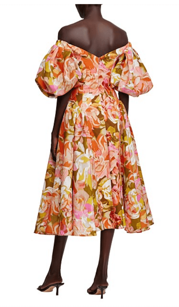 Acler Porter Dress Print Size 10 photo 3