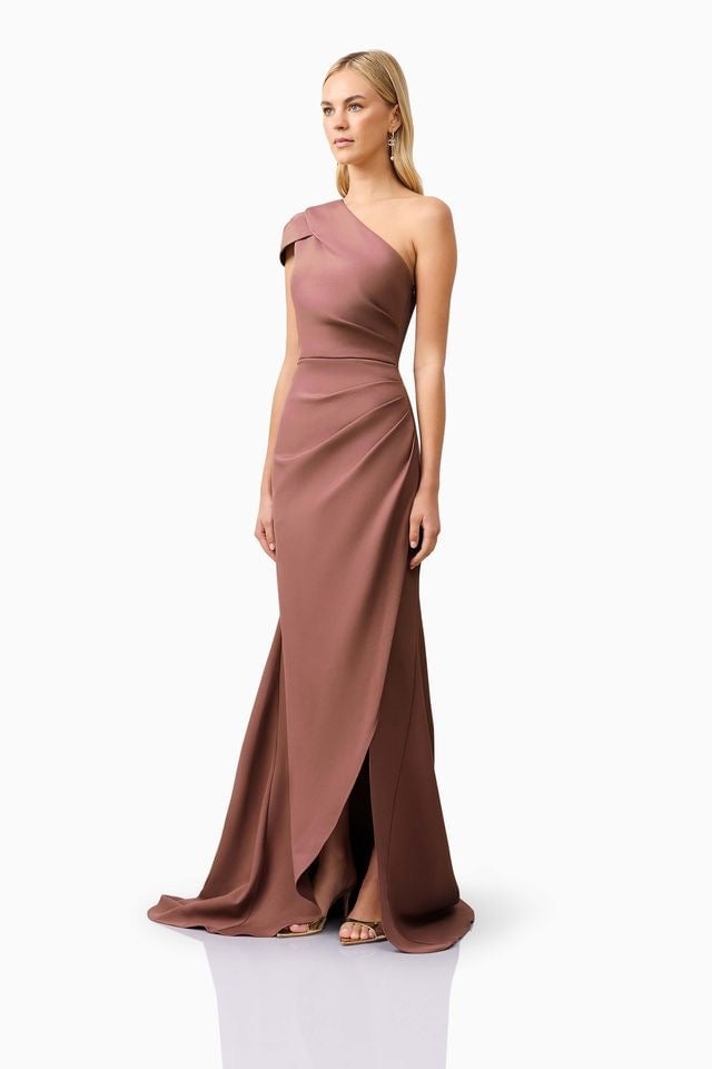 Elliatt Klara Gown - Dark Taupe photo 4