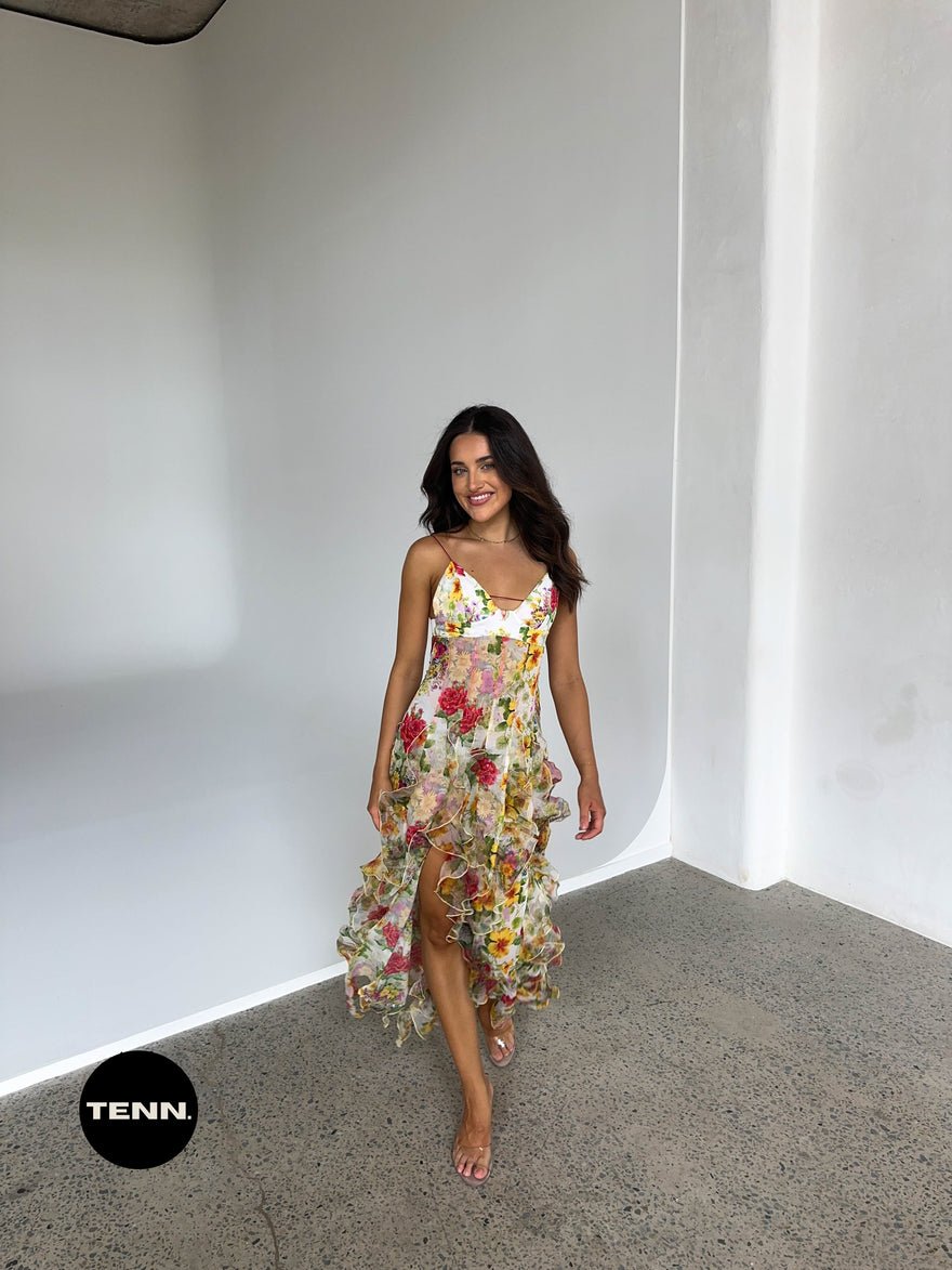 Menti Iris Flower Maxi Dress - Baroque photo 5