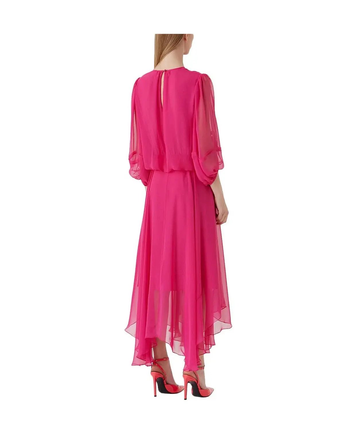 Camilla and Marc Dylan Midi Dress Pink Size 8 photo 3