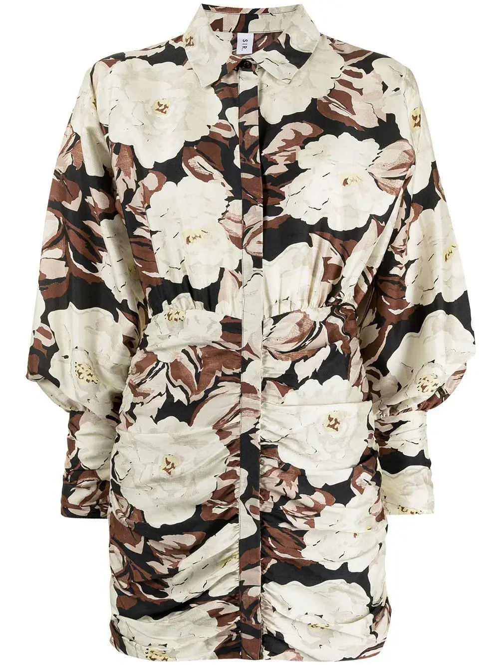 Sir The Label Vivienne Shirt Dress Mini Floral Print | AU 10 photo 4
