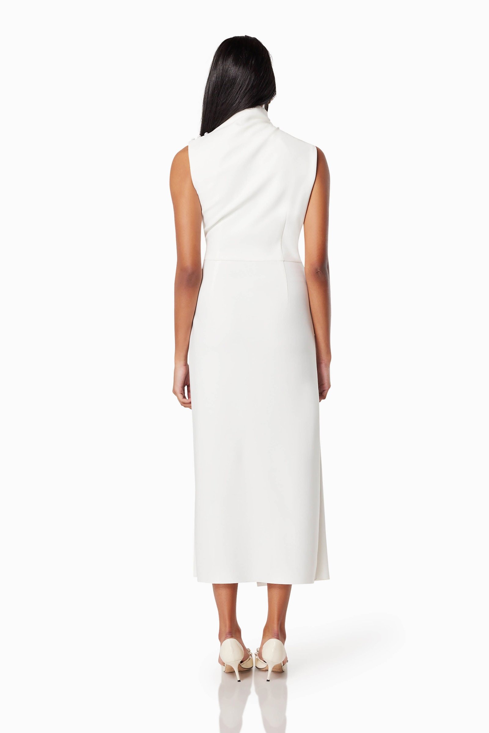 ELLIATT GENOA DRESS - WHITE photo 5