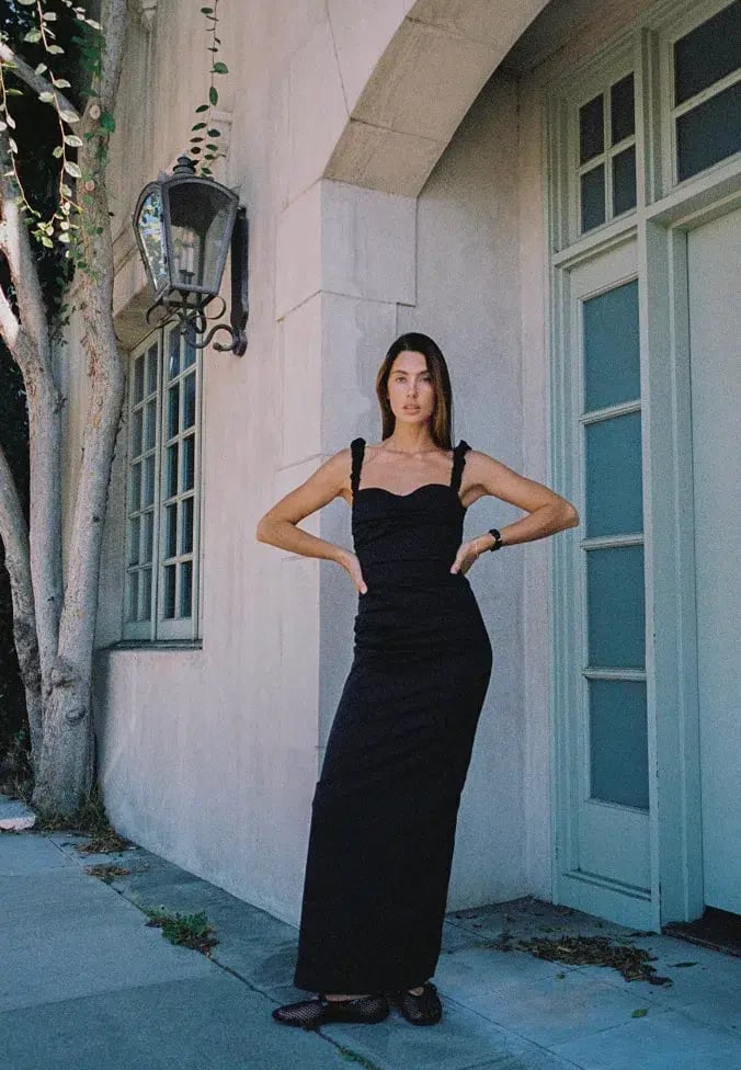 Sir the Label Azul Balconette Gown Black Size 12 photo 8