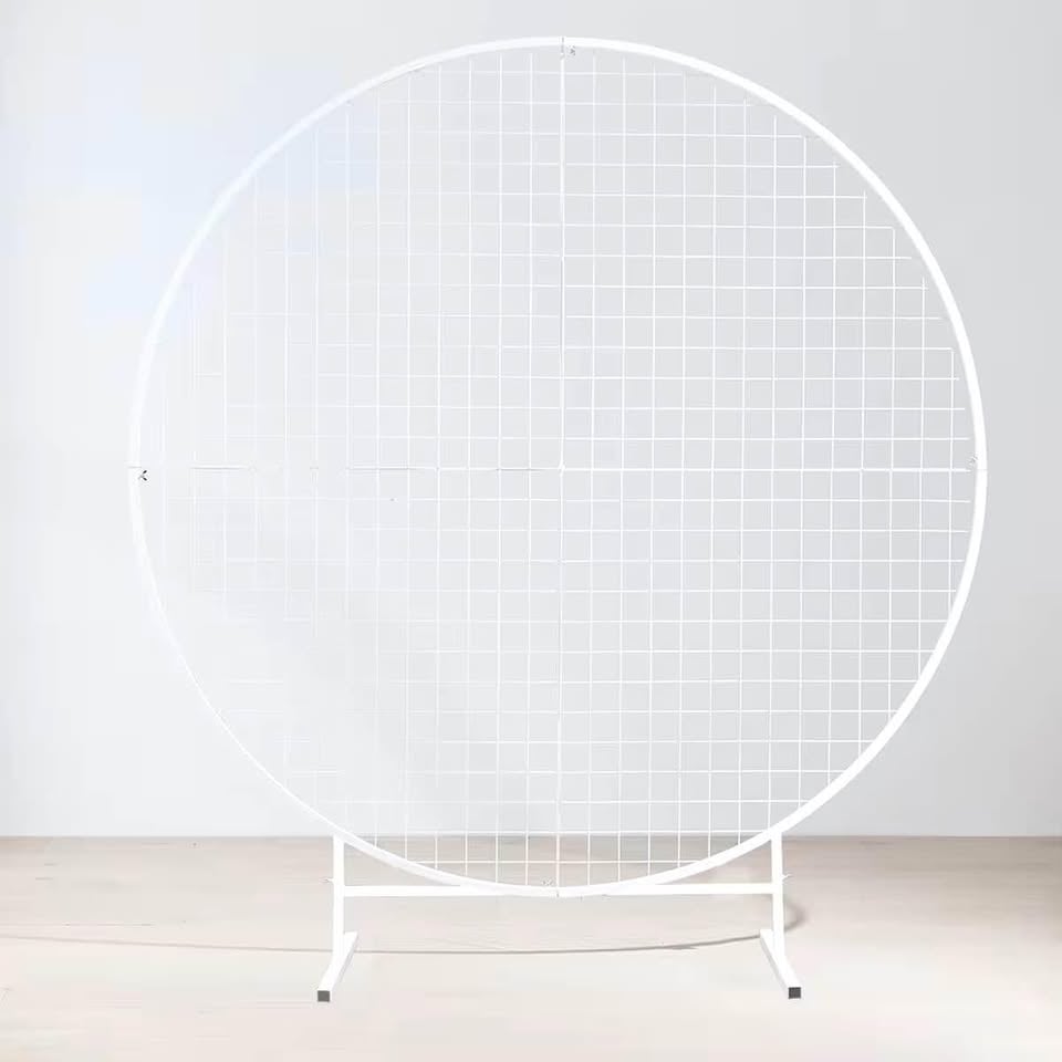 Round Mesh Backdrop Stand | HIRE photo 2