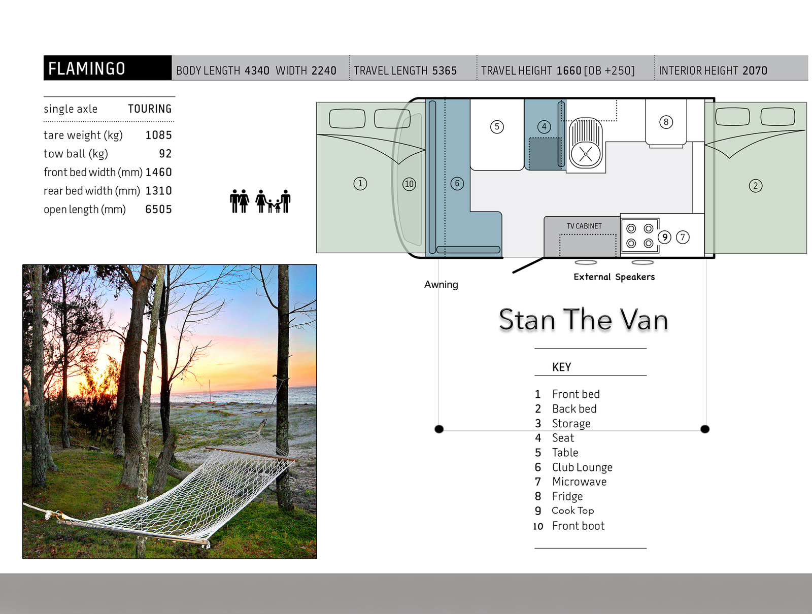 Stan the Van - 2014 Jayco Flamingo photo 7