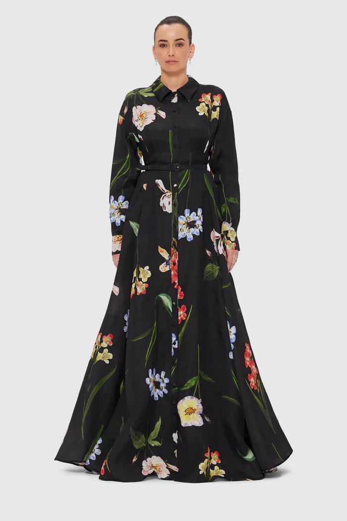 Leo Lin Josephine Silk Gown photo 2