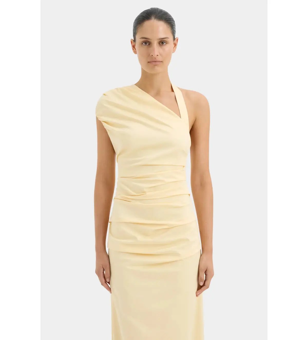 Sir the Label Giacomo Gown Butter Yellow Size AU 6 photo 2