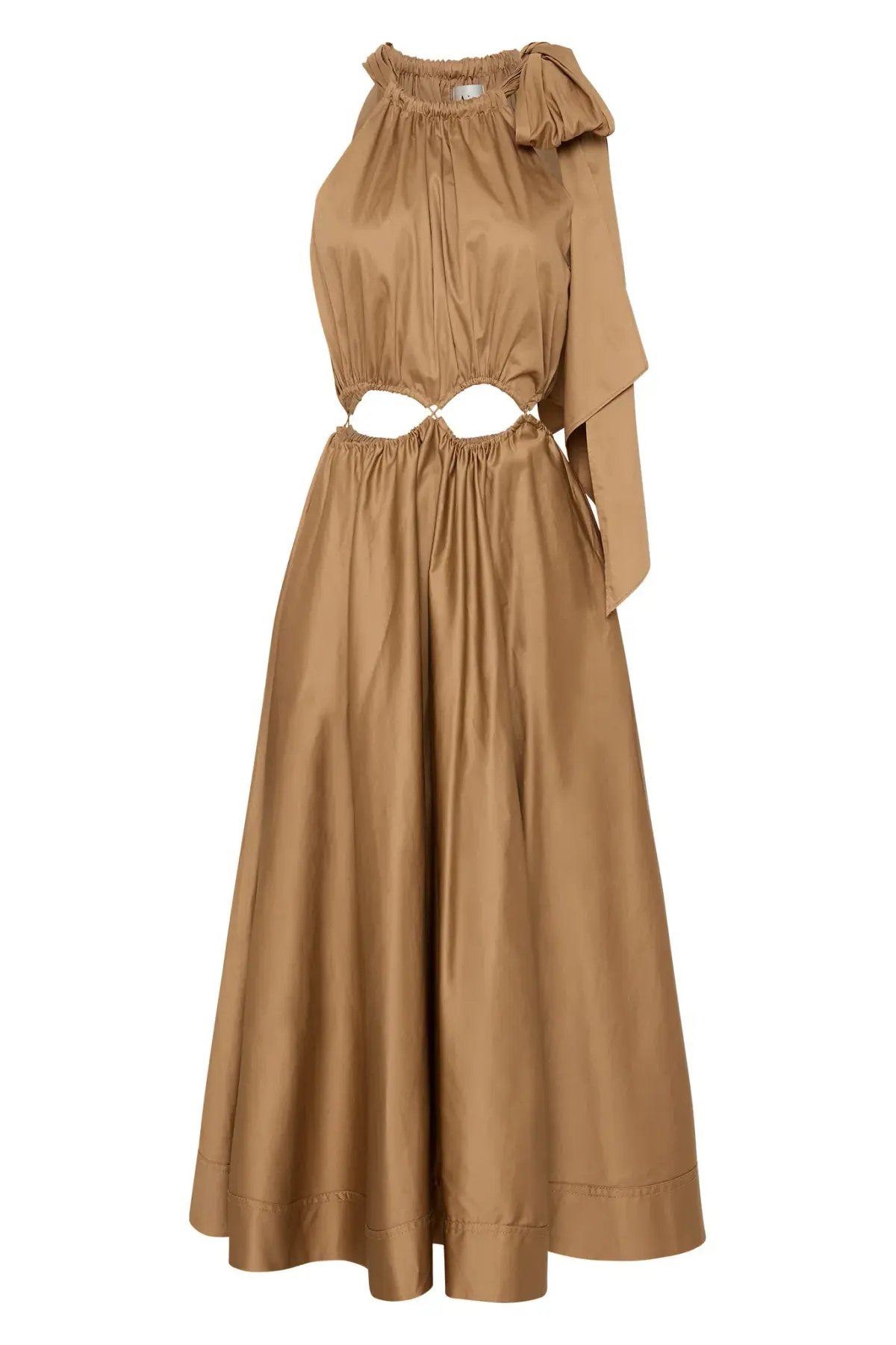 Aje Henriette Tie Strap Midi Dress Willow Size 12 photo 7