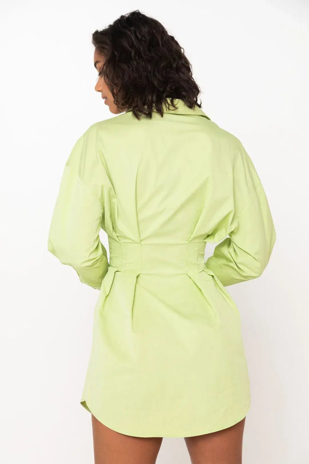 Mossman A New Light Dress Green Size 8 photo 3