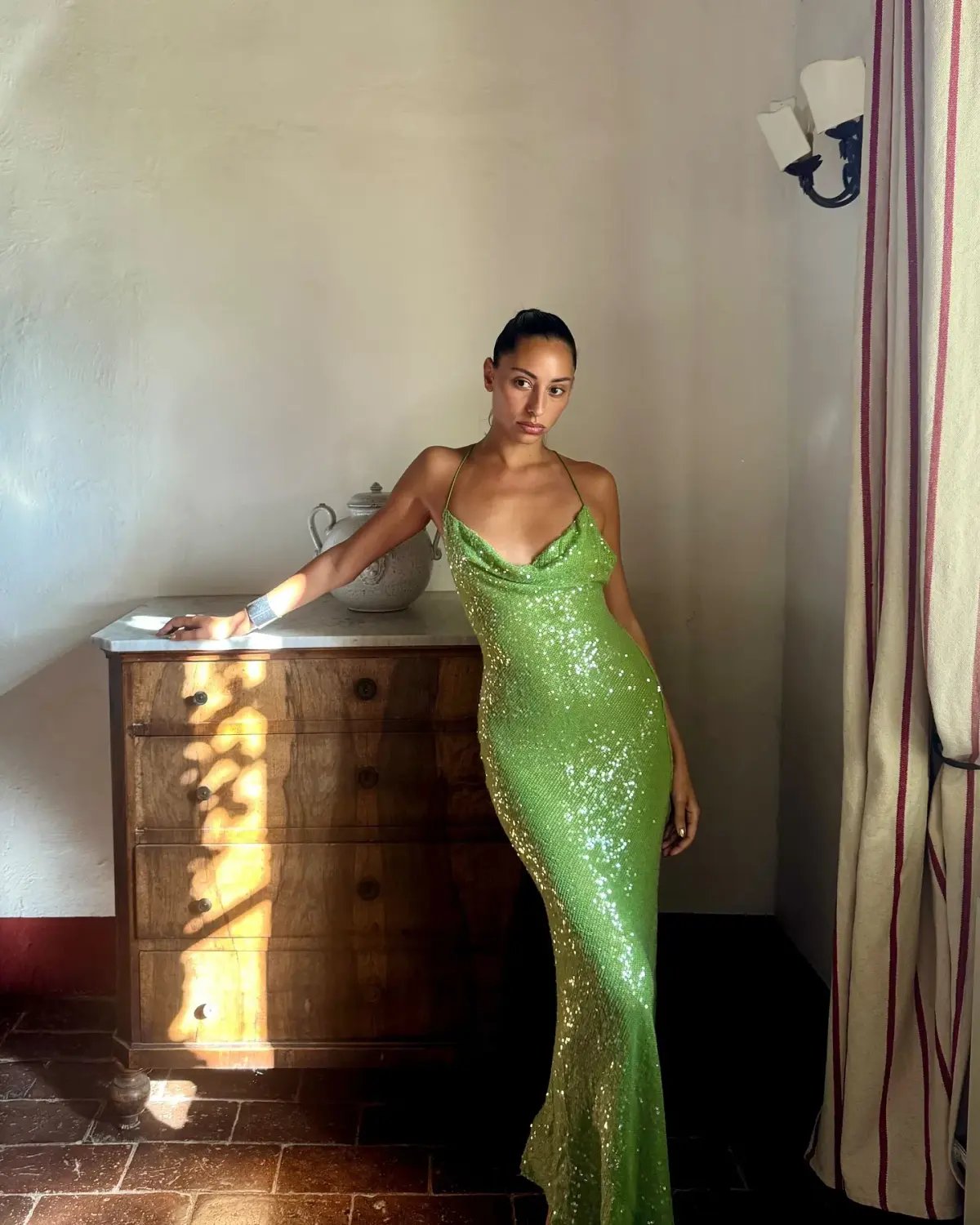 Rat & Boa Gaia Dress Green Size XXS / AU 4 photo 4