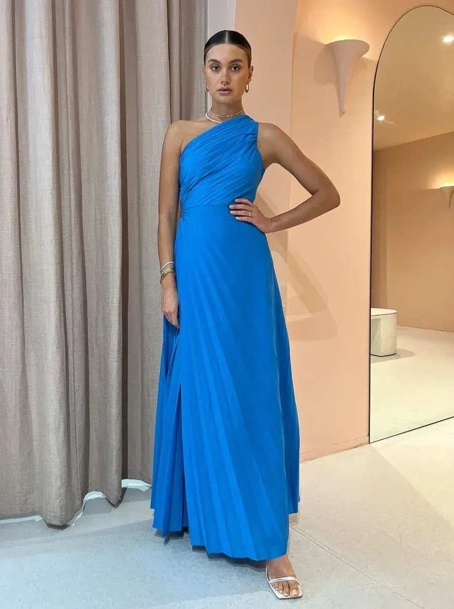 Sonya Moda Azalea Gown Blue Size 6 photo 4
