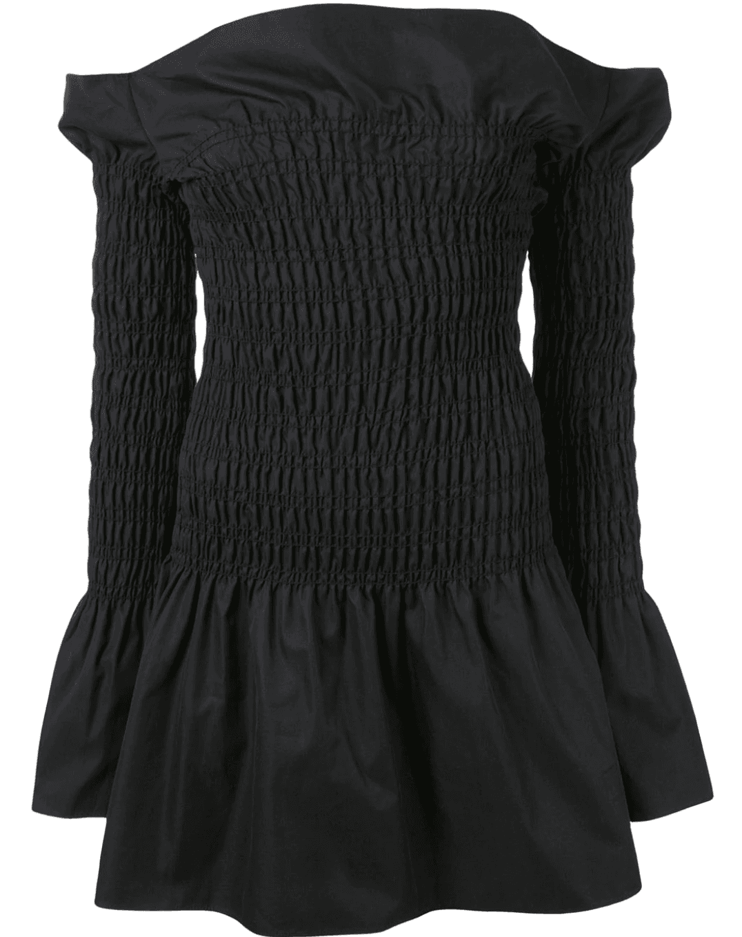 Dion Lee Shirred Mini Dress Black Size 8 photo 6
