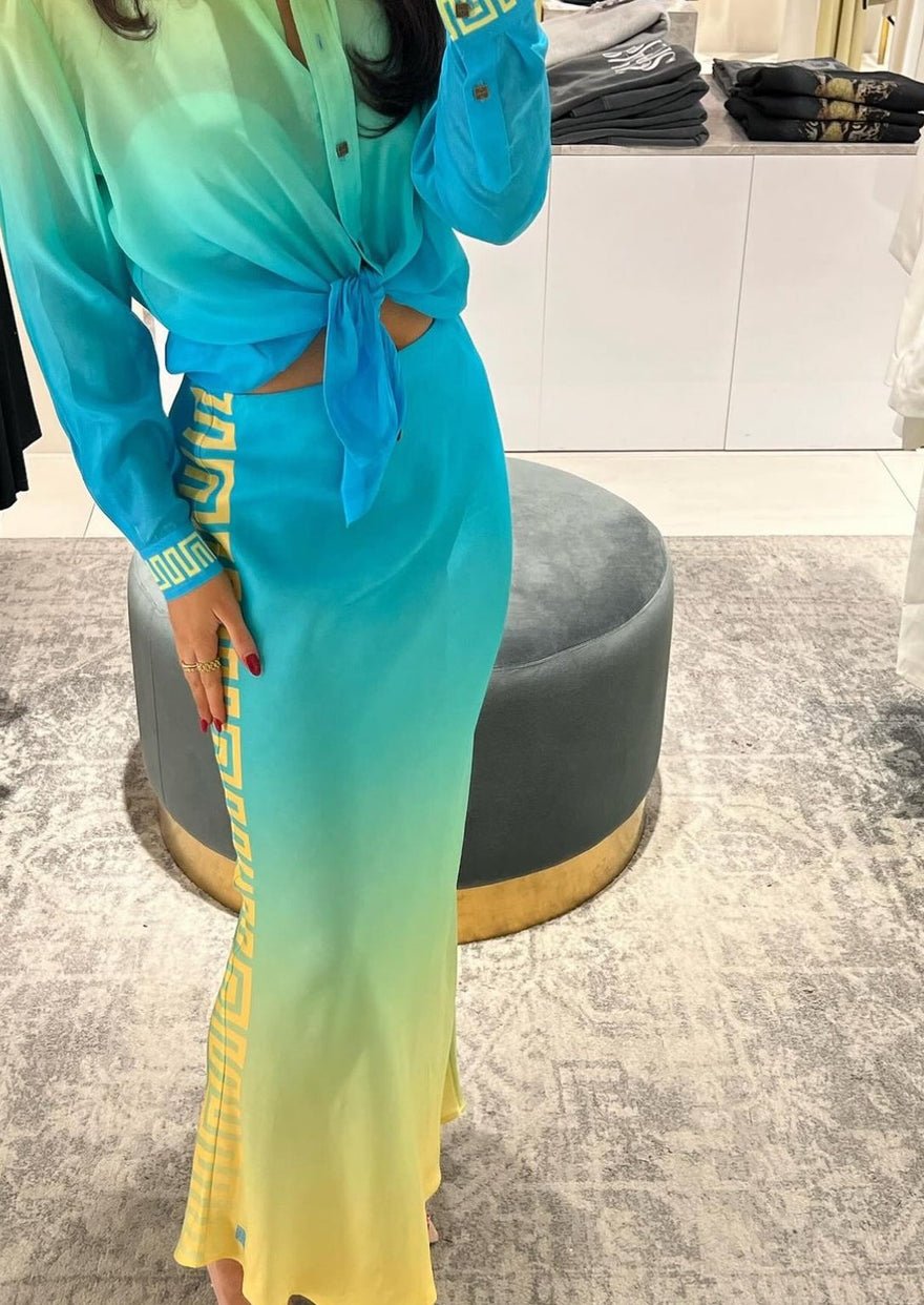 Muma World Silk Chiffon Eden Contrast Set photo 2