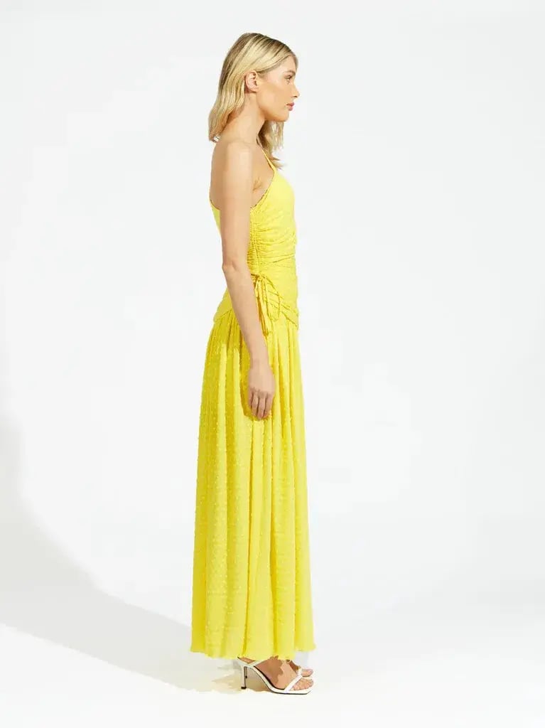 Alice McCall Lolita Midi Dress Yellow Size 8 photo 2